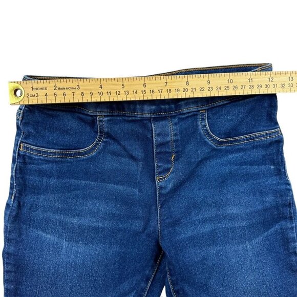 Levi's Girls 710 Super Skinny Blue Denim Mid-Rise Stretch Fit Jeans Size 16 - Picture 11 of 12